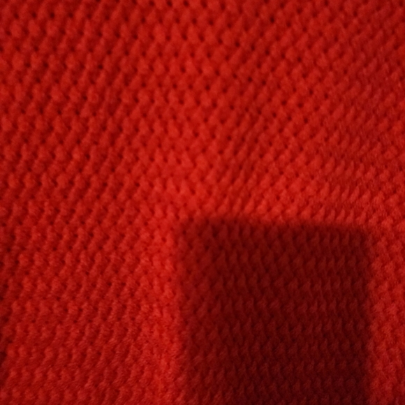 Red light weight ribbed sweater. Like New. Scoop Neck. XL - Picture 6 of 11